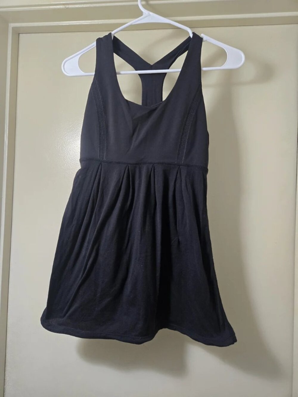 lululemon athletica Black Racerback Tank Top
